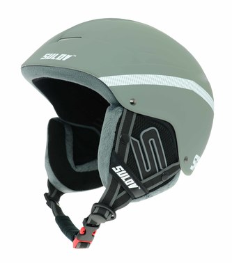 Lyžařská přilba SULOV® SPHARE, vel. L/XL (58-61), stříbrná mat