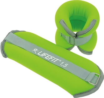 Neoprenová zátěž LIFEFIT® kotník/zápěstí S2 2x1,5kg