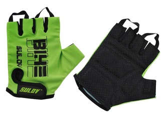Cyklorukavice SULOV® SENIOR, vel. M, zelená