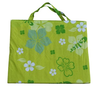 Plážové lehátko CALTER®, zeleno-bílé