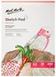 Mont Marte skicovací blok, bílý papír, 150g/m2, A3, č.0054, 25 listů