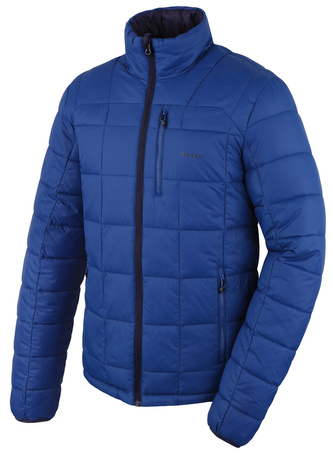 Pánská plněná oboustranná bunda Nodiq M blue/dark blue - XL