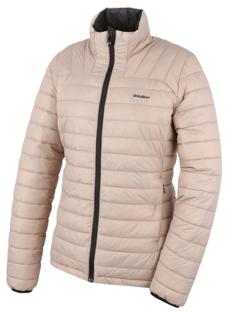 Dámská plněná oboustranná bunda Nodiq L beige/black - M