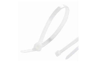 Zdrhovací pásek 2.5*200 mm bilá, 100 ks | 01-09-0220