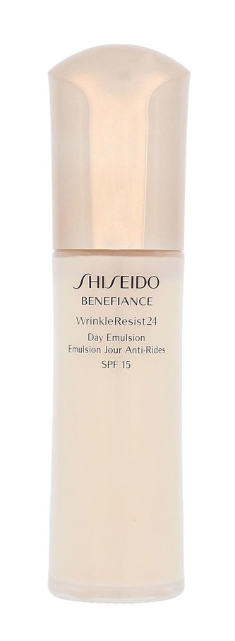 Shiseido Benefiance Wrinkle Resist 24 Pleťové sérum Day Emulsion SPF15 75 ml pro ženy Tester
