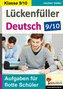 Lückenfüller Deutsch / Klasse 9/10