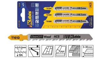 Pilové listy 3 ks, řezání dřeva, překližky, dřevotřískové desky, laminate, plastů o tlouš | 07-07-1103