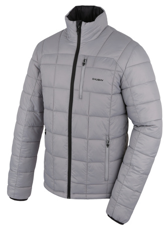Pánská plněná oboustranná bunda Nodiq M grey/black - XL