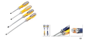 Šroubovák plochý úderový SL6*150 mm, CrV | 02-08-4615