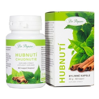 Bylinné kapsle Hubnutí Dr. Popov