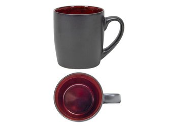 HRNEK RHODES GLAZURA ČERVENÁ