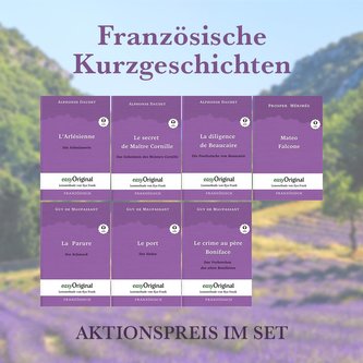 Französische Kurzgeschichten (Bücher + 7 Audio-CDs)