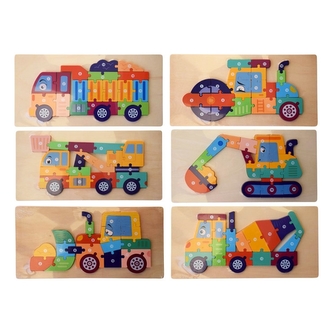 Puzzle - dopravné prostriedky