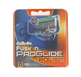 Gillette Fusion Proglide Power Náhradní břit 6 ks pro muže