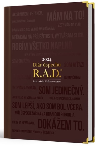 Diár úspechu 2024 (hnedý)