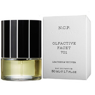 N.C.P. Olfactives 701 Leather & Vetiver - EDP 5 ml - roll-on unisex