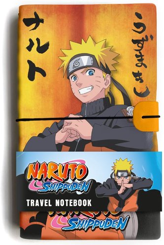 Cestovní a pracovní poznámkový blok Naruto Shippuden: Symbol Konohy (12 x 19,5 cm)