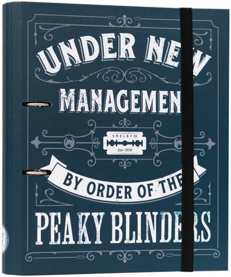 Kroužkový pořadač Peaky Blinders|Gangy z Birminghamu: Pod novým vedením (28 x 32 x 4 cm)