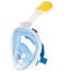 ISO Celoobličejová šnorchlovací maska L/XL Modrá