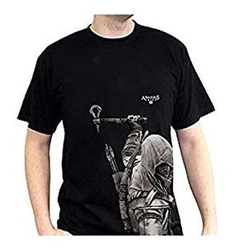 Tričko Assassins Creed III Connor, černé, vel. L