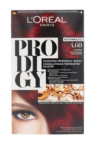 L´Oréal Paris Prodigy Barva na vlasy 1 ks 4.60 Carmin pro ženy