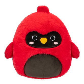 SQUISHMALLOWS Fuzz-A-Mallows Kardinál - Cazlan, 30 cm