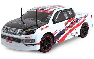 RC AUTO Speed Racing AUTOCHAMP DRIFT, bílá, RTR 1:10, 2,4Ghz