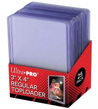 UltraPro Toploader 3x4 Regular Toploader 25 ks