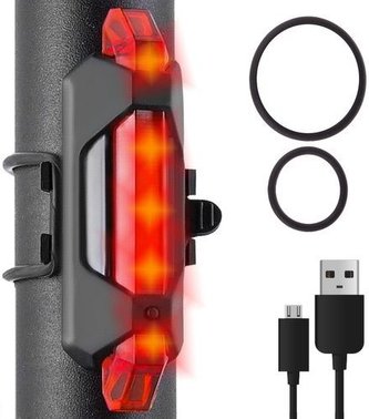 Trizand 18671 Zadní světlo USB 2x LED