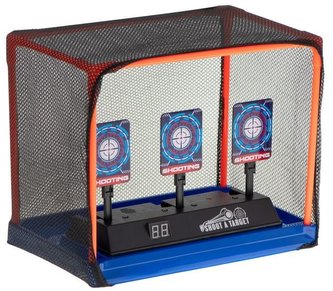 Elektroniczna tarcza do NERF z siatką do łapania strzałek
