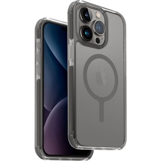 UNIQ Combat MagClick ochranný kryt iPhone 15 Pro Max Frost Gredy (šedý)