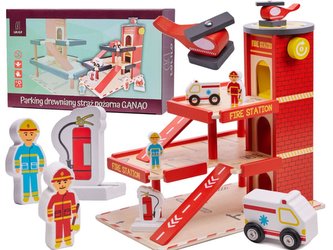 Lulilo Ganao dřevěná hasičská stanice