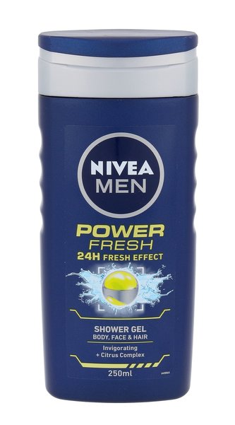 Nivea Men Power Refresh Sprchový gel 250 ml pro muže