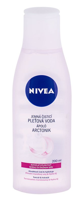Nivea Soothing Toner Čisticí voda 200 ml pro ženy