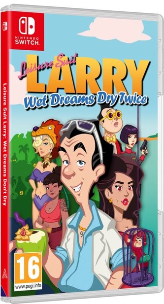 Leisure Suit Larry - Wet Dreams Dry Twice (Switch)