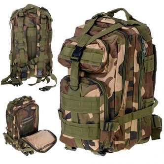 Taktický vojenský batoh Assault II Camo 25 L