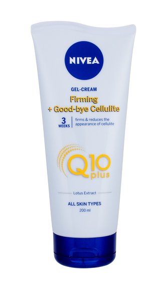 Nivea Q10 Energy+ Proti celulitidě a striím Firming Anti Cellulite Gel 200 ml pro ženy