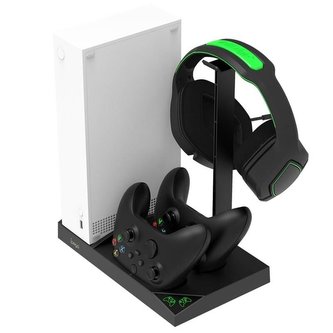 iPega XBS013 Dokovací stanice + 2ks Baterí pro Xbox ovladač, černá