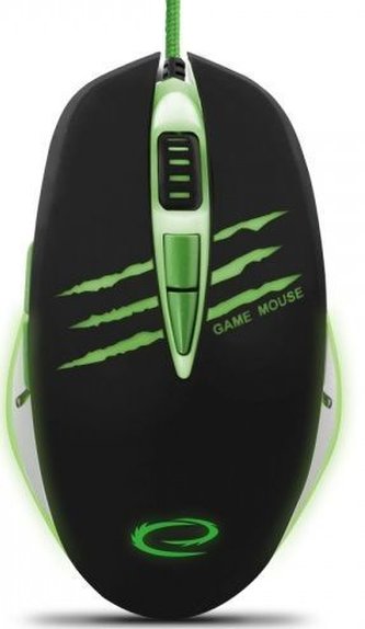 Herní myš Esperanza 7D Rex, EGM301 zelená (PC)
