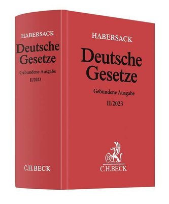 Deutsche Gesetze Gebundene Ausgabe II/2023