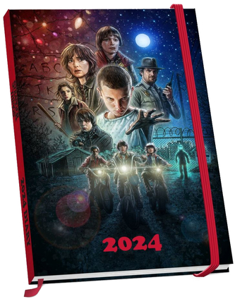 Diář 2024 Netflix: Stranger Things (A5 15,6 x 21,2 x 1,5 cm)