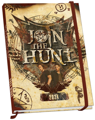 Diář 2024 Supernatural|Lovci duchů (A5 15,6 x 21,2 x 1,5 cm)