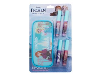 Lip Smacker Disney Frozen lesk na rty 4 x 6 ml + kosmetická taštička