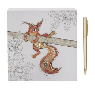 Poznámkový bloček LP72250 BUG ART KOOKS L&P;