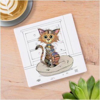 Podtácek porcelánový LP34181 BUG ART KOOKS L&P;