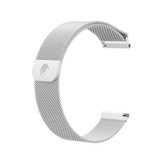 RhinoTech univerzální řemínek milánský tah Quick Release 20mm stříbrný