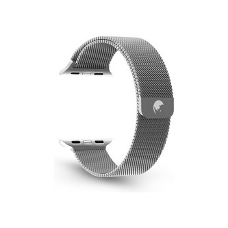 RhinoTech ocelový řemínek milánský tah pro Apple Watch 38 / 40 / 41mm stříbrný