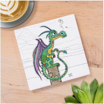 Podtácek porcelánový LP34182 BUG ART KOOKS L&P;