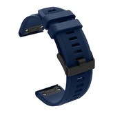 RhinoTech řemínek pro Garmin QuickFit sportovní silikonový 26mm tmavě modrý