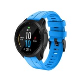 RhinoTech řemínek pro Garmin QuickFit sportovní silikonový 26mm modrý